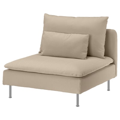 SÖDERHAMN Housse module 1 place, Kelinge beige