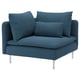 SÖDERHAMN Module d'angle, Tallmyra bleu