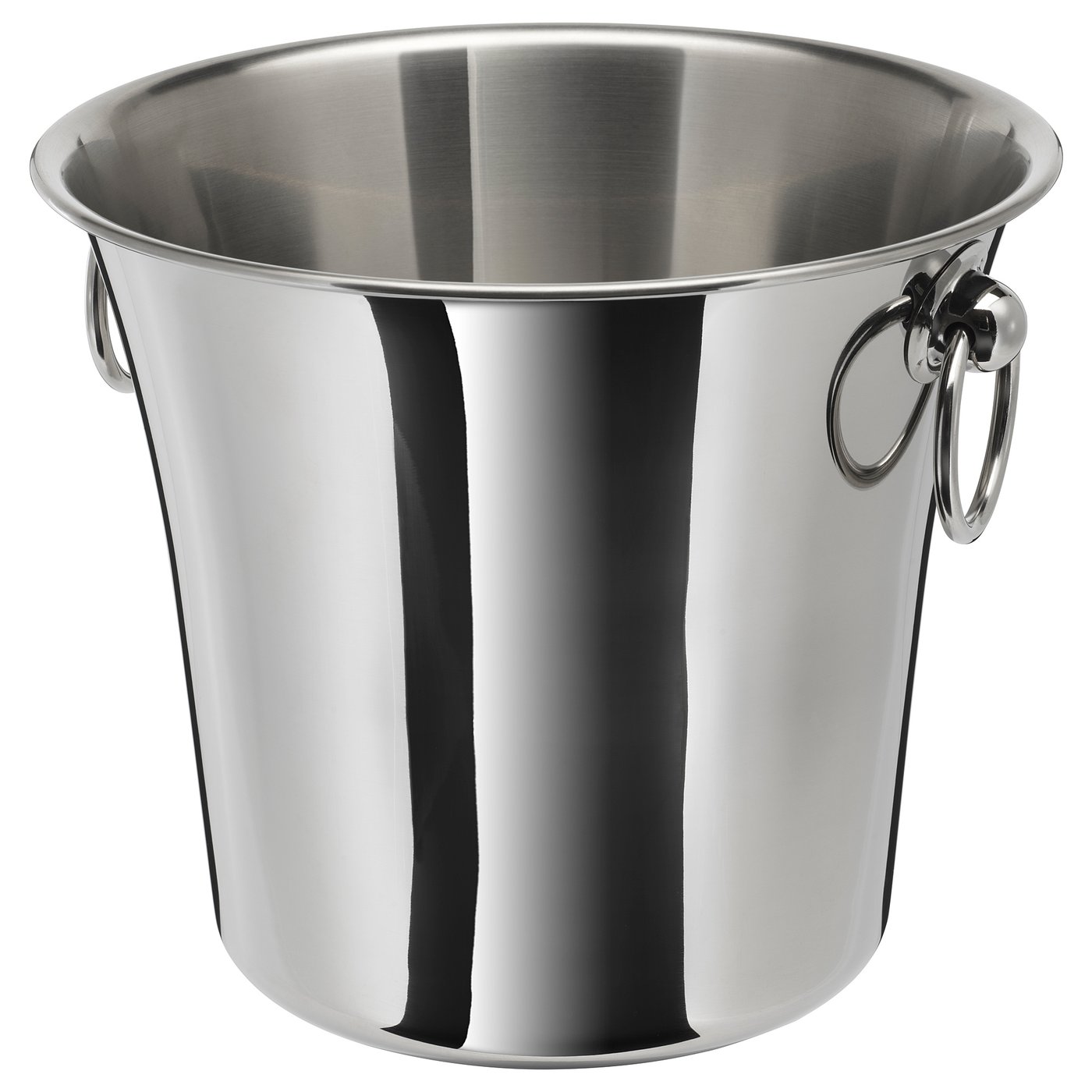 Seau à Glaçons Métal Argenté – Porte-bouteille Pour Champagne Ou Vin – Modèle Générique