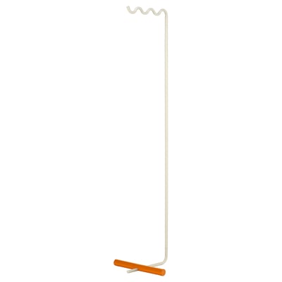 SOLVINDEN Support lampe, orange/beige