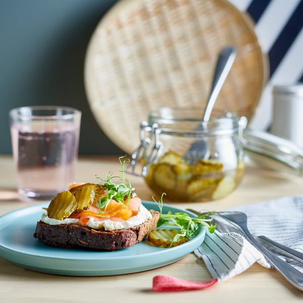 SOMMARSKÖRD Cornichons au vinaigre, en tranches, 370 g