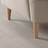 STRANDMON Fauteuil avec repose-pieds, Kelinge beige