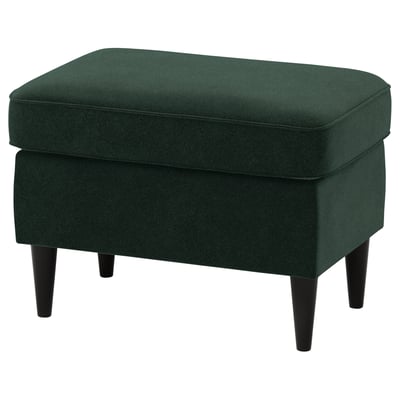 STRANDMON Repose-pieds, Djuparp vert foncé