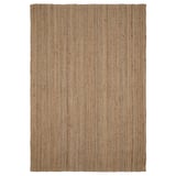 STRÖG Tapis tissé à plat, naturel, 120x180 cm