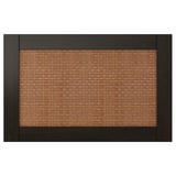 STUDSVIKEN Porte/face de tiroir, brun foncé/peuplier tréssé, 60x38 cm