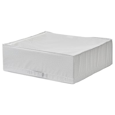 STUK Sac de rangement, blanc/gris, 55x51x18 cm