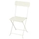 SUNDSÖ Chaise pliante, blanc cassé extérieur