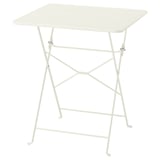 SUNDSÖ Table, blanc cassé extérieur, 65x65 cm