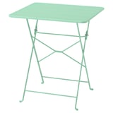 SUNDSÖ Table, vert clair extérieur, 65x65 cm