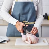 SVARTFISK Ciseaux de cuisine, acier inoxydable/noir
