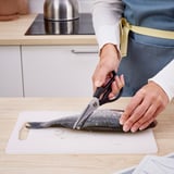 SVARTFISK Ciseaux de cuisine, acier inoxydable/noir