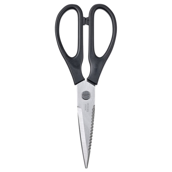 SVARTFISK Ciseaux de cuisine, acier inoxydable/noir