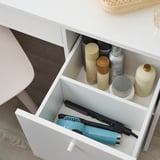 SYVDE Coiffeuse, blanc, 100x48 cm