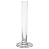 TAJT Vase, verre transparent, 23 cm