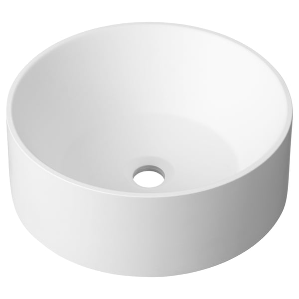 TANDÅN Vasque, blanc, 38 cm