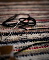 TÅNUM Tapis tissé à plat, coloris assortis, 60x90 cm