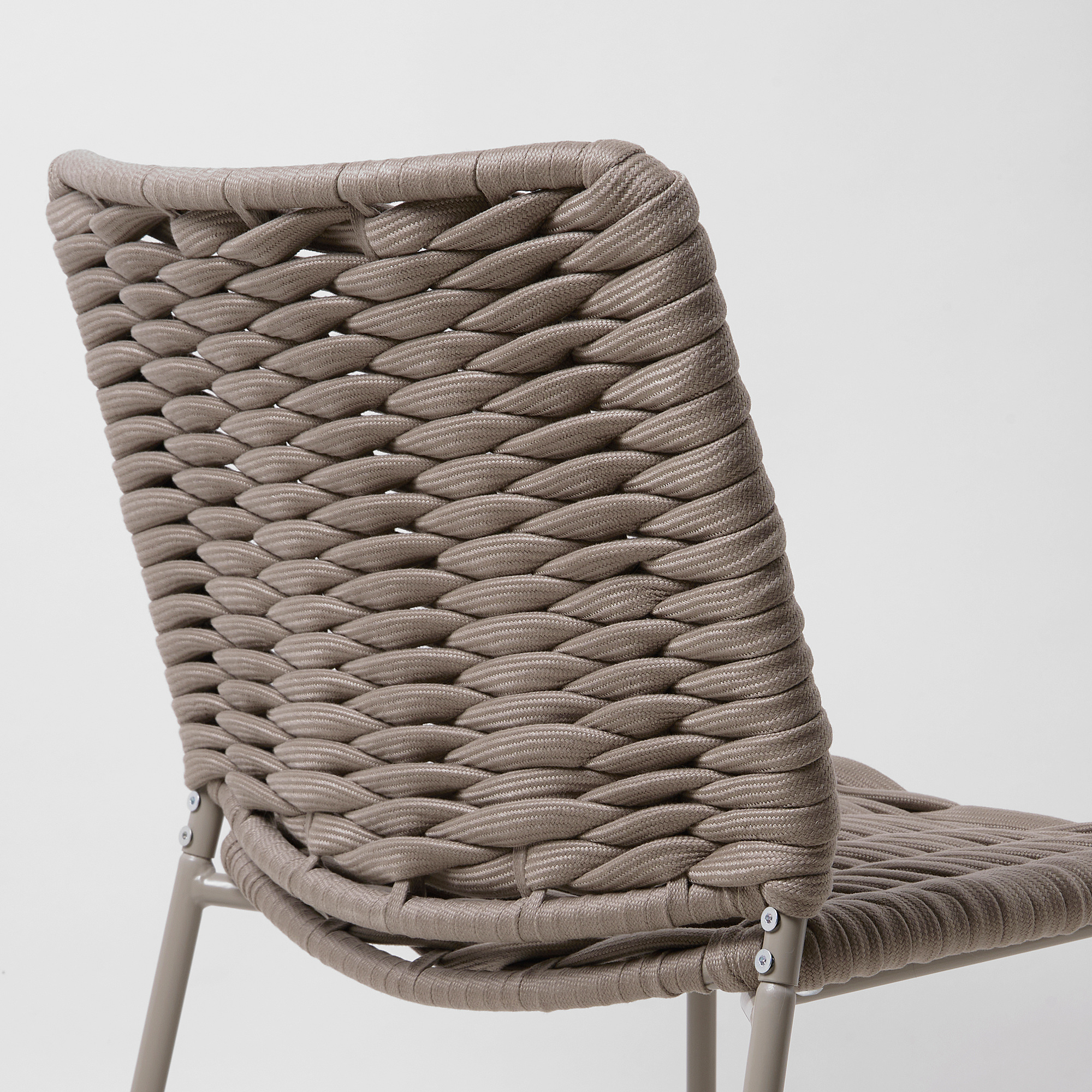 TEGELÖN Chaise, intérieur/extérieur, beige/beige