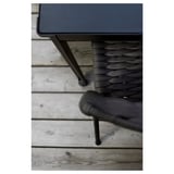 TEGELÖN / TEGELÖN Table+6 chaises, ext, gris foncé/noir
