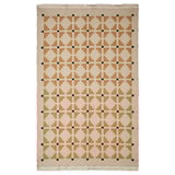 TELEGRAFLINJE Tapis tissé à plat, jaune-beige, 170x240 cm