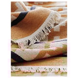 TELEGRAFLINJE Tapis tissé à plat, jaune-beige, 170x240 cm