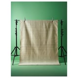 TIDTABELL Tapis tissé à plat, beige, 170x240 cm