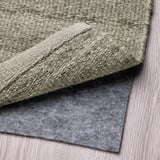TIDTABELL Tapis tissé à plat, gris, 170x240 cm