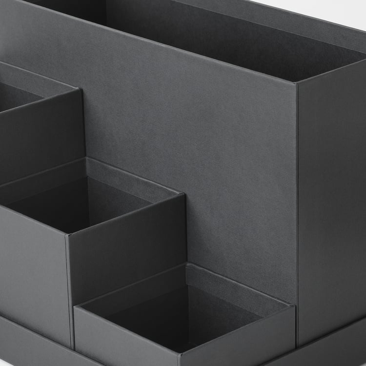 TJENA Organiseur bureau, noir, 18x17 cm IKEA Suisse