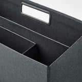 TJOG Organiseur bureau, gris foncé, 34x16 cm