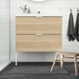 TOFTBO Tapis de bain, anthracite, 50x80 cm