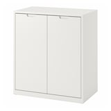 TONSTAD Armoire avec portes, blanc cassé, 81x47x91 cm