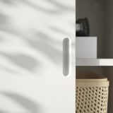 TONSTAD Banc TV, blanc cassé, 177x37x56 cm