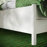 TONSTAD Cadre lit avec rangement, blanc cassé/Leirsund, 180x200 cm