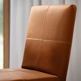TONSTAD / TONSTAD Table et 6 chaises, blanc cassé/Brun doré Bomstad blanc cassé, 200x85 cm