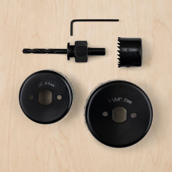 TRIXIG Kit scie cloche 5 pces