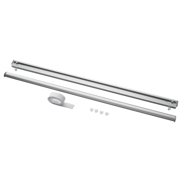 TRÖSTA Baguettes de finition, encliquetable/aluminium couleur argent