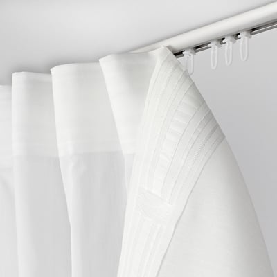 TRÖSTA Galet et crochet, croix/maxi blanc