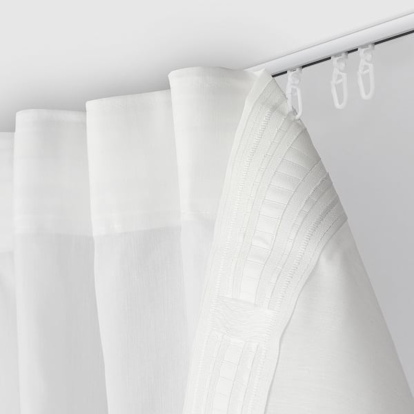 TRÖSTA Galet et crochet, encliquetable/mini blanc