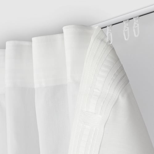 TRÖSTA Galet et crochet, encliquetable/mini blanc