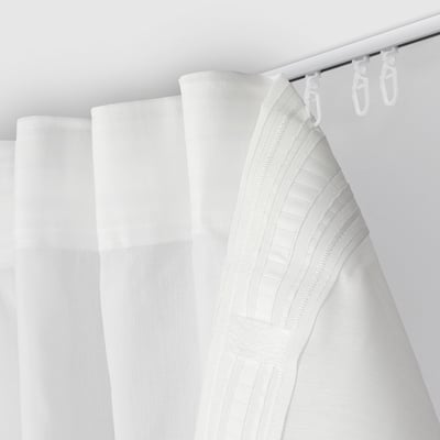 TRÖSTA Galet et crochet, encliquetable/mini blanc