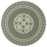 TUVIRIS Set de table, gris vert/à motifs plastique, 37 cm