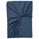 ULLVIDE Drap housse pour surmatelas, bleu foncé, 180x200 cm