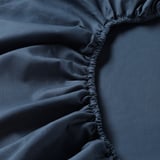 ULLVIDE Drap housse pour surmatelas, bleu foncé, 180x200 cm