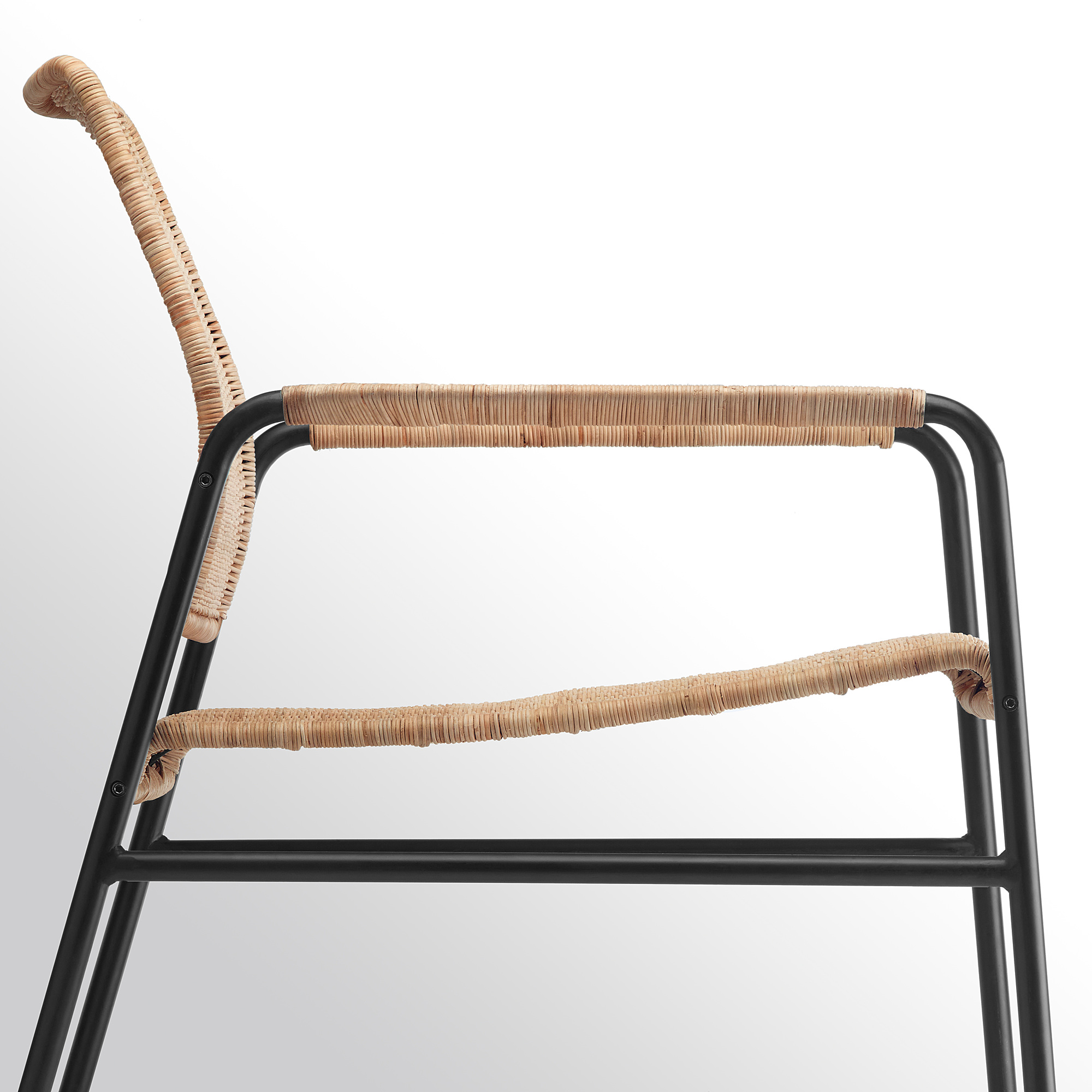ULRIKSBERG Fauteuil, rotin/anthracite
