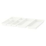 UPPDATERA Range-couverts/2 range-ustensiles, blanc, 72x50 cm