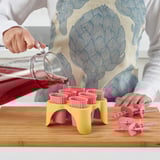 UPPFYLLD Moule bâtonnet glacé, rose/jaune