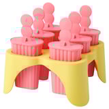 UPPFYLLD Moule bâtonnet glacé, rose/jaune