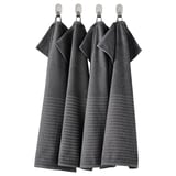VÅGSJÖN Serviette de toilette, lot de 4