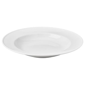 VARDAGEN Assiette creuse, blanc, 25 cm