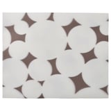 VÅRKLYNNE Set de table, à motifs noir/blanc, 36x29 cm