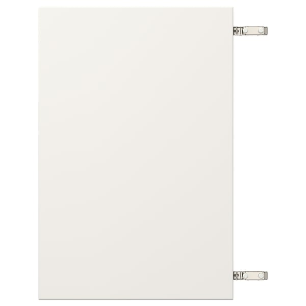 VEDDINGE Porte avec charnières, blanc, 40x60 cm